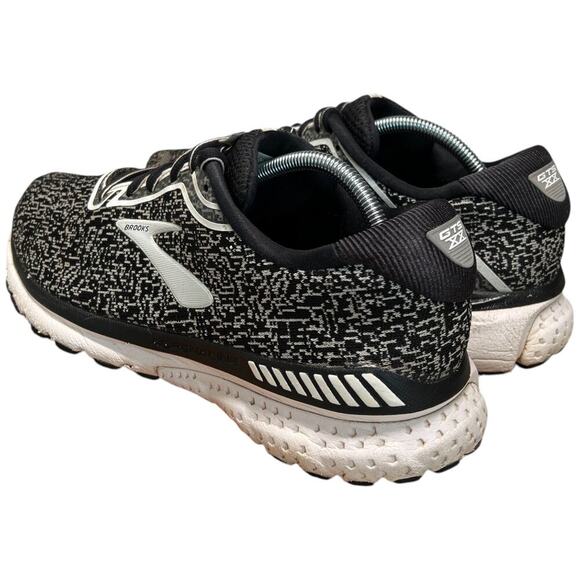 Brooks Adrenaline GTS 20 Men's SZ 11.5 Sneaker Black White Oreo READ Need Insole - Picture 3 of 16